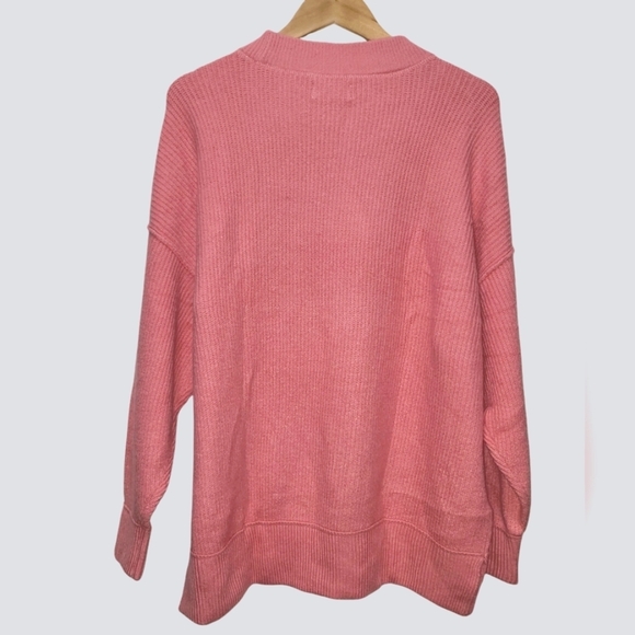 NWT AERIE Crewneck Pullover Ribbed Sweater Oversized Fits Small-1X - Picture 5 of 7